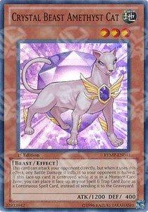 Bestia Cristallo Gatto Ametista - Ra Yellow Mega Pack (Super Rare) [RYMP-041]