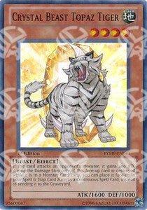 Bestia Cristallo Tigre Topazio - Ra Yellow Mega Pack (Super Rare) [RYMP-043]