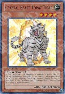 Bestia Cristallo Tigre Topazio - Ra Yellow Mega Pack (Super Rare) [RYMP-043]