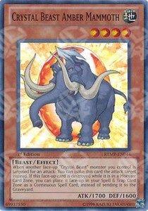 Bestia Cristallo Mammut Ambra - Ra Yellow Mega Pack (Super Rare) [RYMP-044]