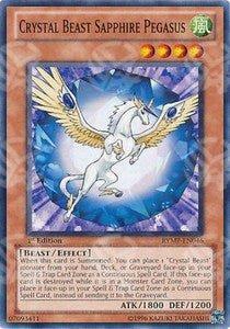 Bestia Cristallo Pegaso Zaffiro - Ra Yellow Mega Pack (Common) [RYMP-046]