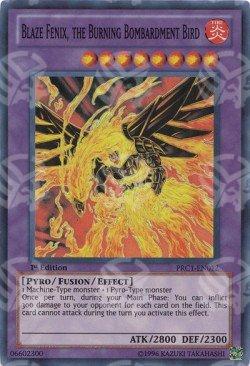 Fenice Fiammeggiante, l'Uccello Bombardiere Bruciante - Premium Collection (Super Rare) [PRC1-012]