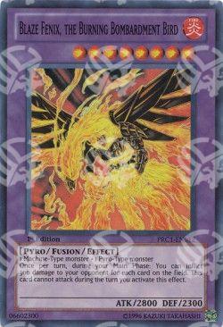 Fenice Fiammeggiante, l'Uccello Bombardiere Bruciante - Premium Collection (Super Rare) [PRC1-012]