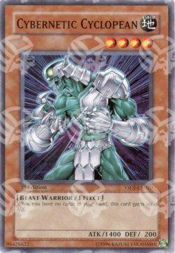 Ciclope Cibernetico - Starter Deck: Jaden Yuki (Common) [YSDJ-020]