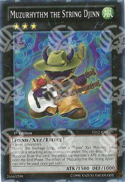Muzurhythm il Djinn della Chitarra - Starter Deck: Xyz Symphony (Super Rare) [YS12-040]
