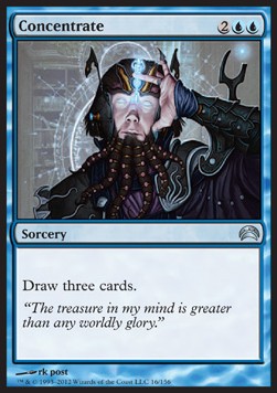 Concentrare - Planechase 2012 (Uncommon) [PC2-16]