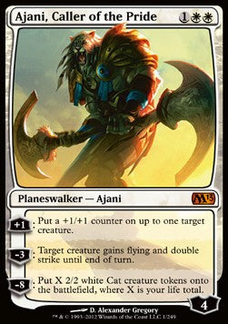 Ajani, Evocatore del Branco - Magic 2013 (Mythic) [M13-1]