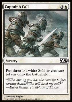 Chiamata del Capitano - Magic 2013 (Common) [M13-9]