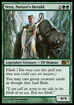 Yeva, Messaggera della Natura - Magic 2013 (Rare) [M13-197]