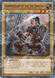 Ciambellano dei Sei Samurai - Structure Deck: Samurai Warlords (Common) [SDWA-001]