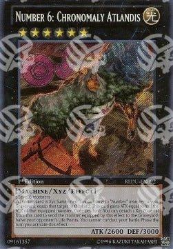 Numero 6: Cronomalia Atlandis - Return of the Duelist (Secret Rare) [REDU-092]