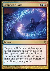 Fulmine Profetico - Duel Decks: Izzet vs. Golgari (Rare) [DDJ-27]