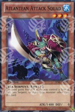 Squadra d'Attacco Atlantica - Structure Deck: Realm of the Sea Emperor (Common) [SDRE-006]