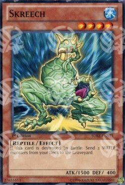 Skreech - Structure Deck: Realm of the Sea Emperor (Common) [SDRE-015]