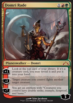 Domri Rade - Gatecrash (Mythic) [GTC-156]