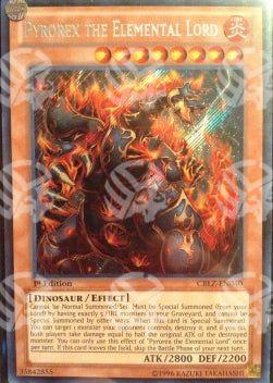 Pyrorex il Signore Elementale - Cosmo Blazer (Secret Rare) [CBLZ-040]