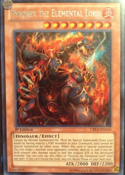 Pyrorex il Signore Elementale - Cosmo Blazer (Secret Rare) [CBLZ-040]