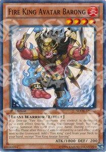 Re del Fuoco Avatar Barong - Structure Deck: Onslaught of the Fire Kings (Common) [SDOK-002]