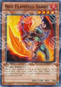 Scimitarra Neo Flamvell - Structure Deck: Onslaught of the Fire Kings (Common) [SDOK-011]