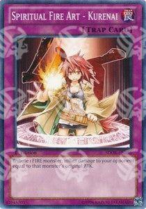 Arte Spirituale del Fuoco - Kurenai - Structure Deck: Onslaught of the Fire Kings (Common) [SDOK-036]