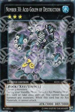 Numero 30: Golem Acido della Distruzione - Return of the Duelist (Super Rare) [REDU-SE2]