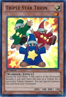 Trion Tripla Stella - 2013 Zexal Collection Tin (Super Rare) [ZTIN-019]