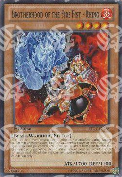 Fratellanza del Pugno di Fuoco - Rinoceronte - Lord of the Tachyon Galaxy (Rare) [LTGY-028]