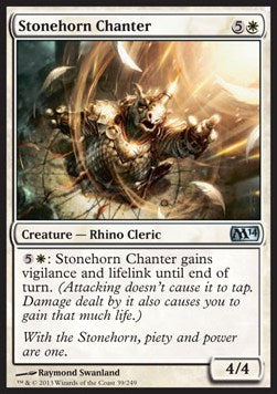 Cantore Corno di Pietra - Magic 2014 (Uncommon) [M14-39]