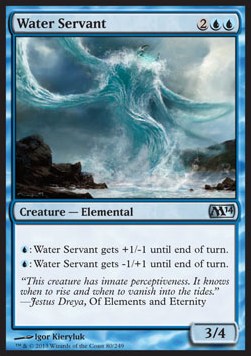 Servitore d'Acqua - Magic 2014 (Uncommon) [M14-80]