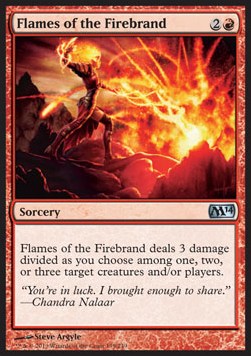 Fiamme del Tizzone Ardente - Magic 2014 (Uncommon) [M14-139]