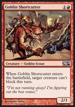 Goblin delle Scorciatoie - Magic 2014 (Common) [M14-142]