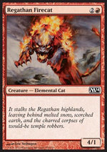 Felino Infuocato di Regatha - Magic 2014 (Common) [M14-150]