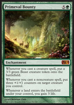 Abbondanza Primordiale - Magic 2014 (Mythic) [M14-190]