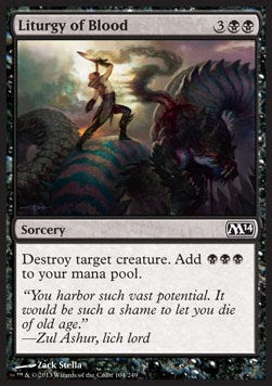 Liturgia del Sangue - Magic 2014 (Common) [M14-104]