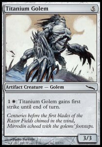 Golem di Titanio - Mirrodin (Common) [MRD-263]