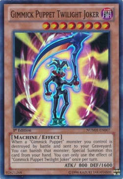 Burattino Arnese Giullare del Tramonto - Number Hunters (Super Rare) [NUMH-007]