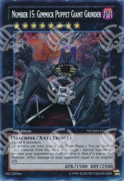 Numero 15: Burattino Arnese Macinatore Gigante - Number Hunters (Secret Rare) [NUMH-027]