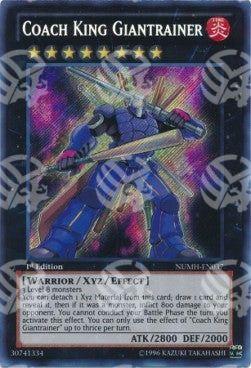 Re Allenatore Gigaistruttore - Number Hunters (Secret Rare) [NUMH-037]