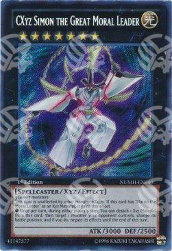 CXyz Simon il Grande Leader Morale - Number Hunters (Secret Rare) [NUMH-040]