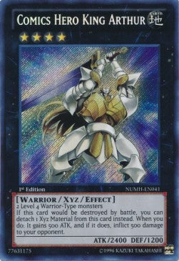 Eroe dei Fumetti Re Artù - Number Hunters (Secret Rare) [NUMH-041]