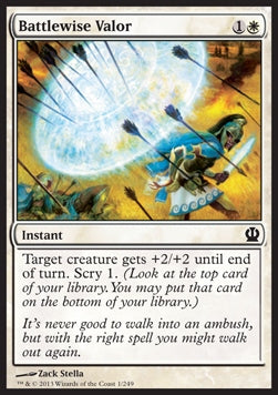 Valore dei Guerrieri Sagaci - Theros (Common) [THS-1]