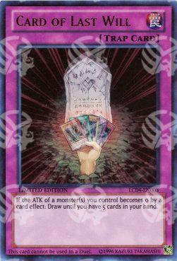 Carta delle Ultime Volontà - Legendary Collection 4: Joey's World (Ultra Rare) [LC04-003]