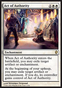 Atto di Autorità - Commander 2013 (Rare) [C13-1]