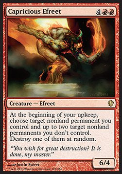 Efreet Capriccioso - Commander 2013 (Rare) [C13-102]