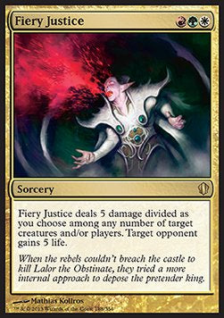 Giustizia Fiammeggiante - Commander 2013 (Rare) [C13-188]