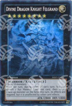 Cavaliere Divino Glorioso Drago d'Oro - Shadow Specters (Ghost Rare) [SHSP-056]