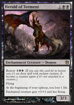 Araldo del Tormento - Born of the Gods (Rare) [BNG-75]