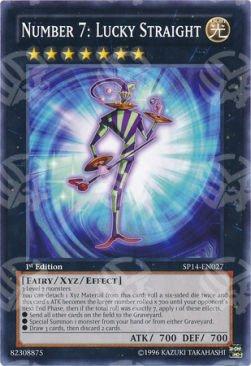 Number 7: Lucky Straight (V.1 - Common)