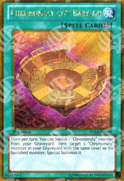 Cronomalia Città Babilonia - Premium Gold (Gold Secret Rare) [PGLD-008]