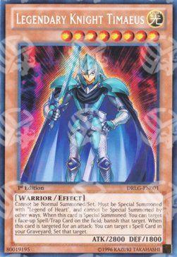 Leggendario Cavaliere Timaeus - Dragons of Legend (Secret Rare) [DRLG-001]